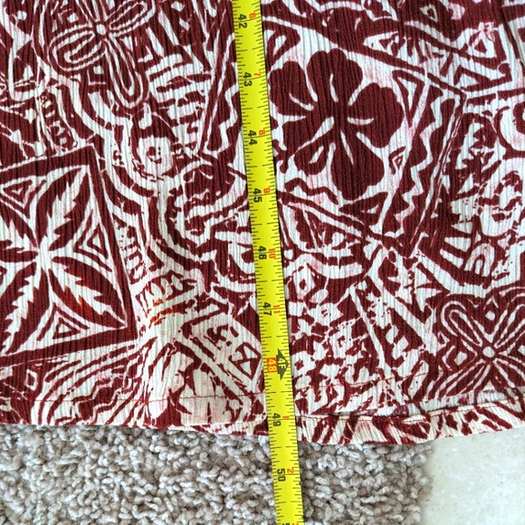 Vintage Hilo Hattie Hawaiian Original Hibiscus Textured Midi Dress - Picture 8 of 11